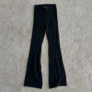 Cotton On— High waist ribbed flare pants